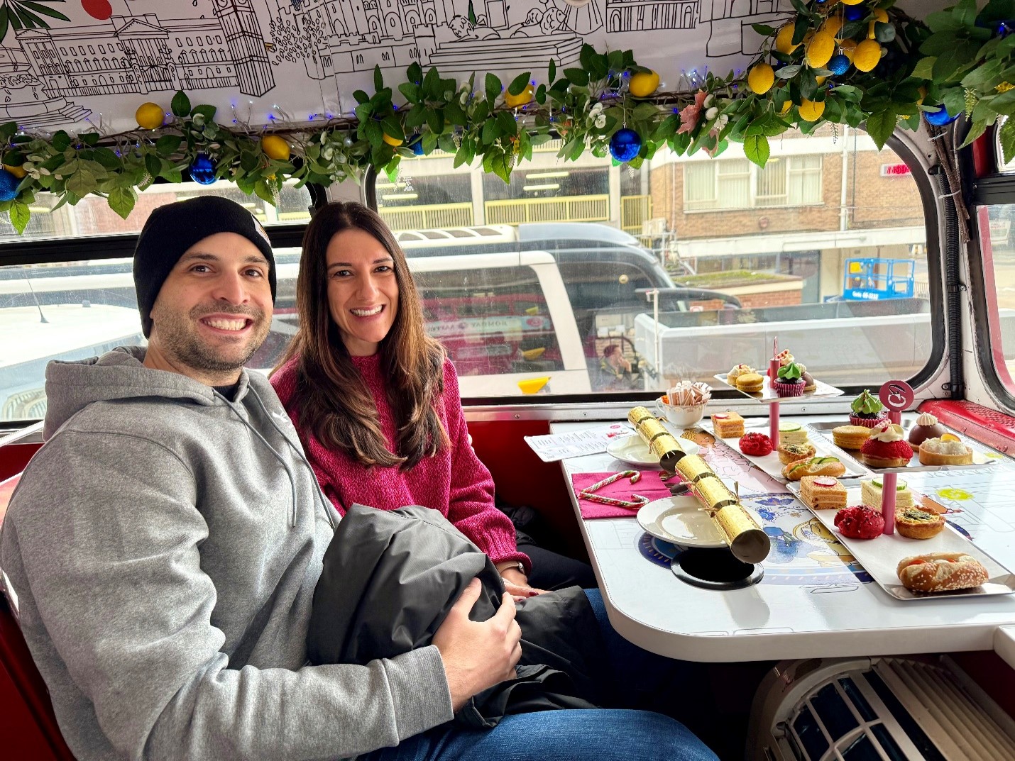 On a tour exploring London